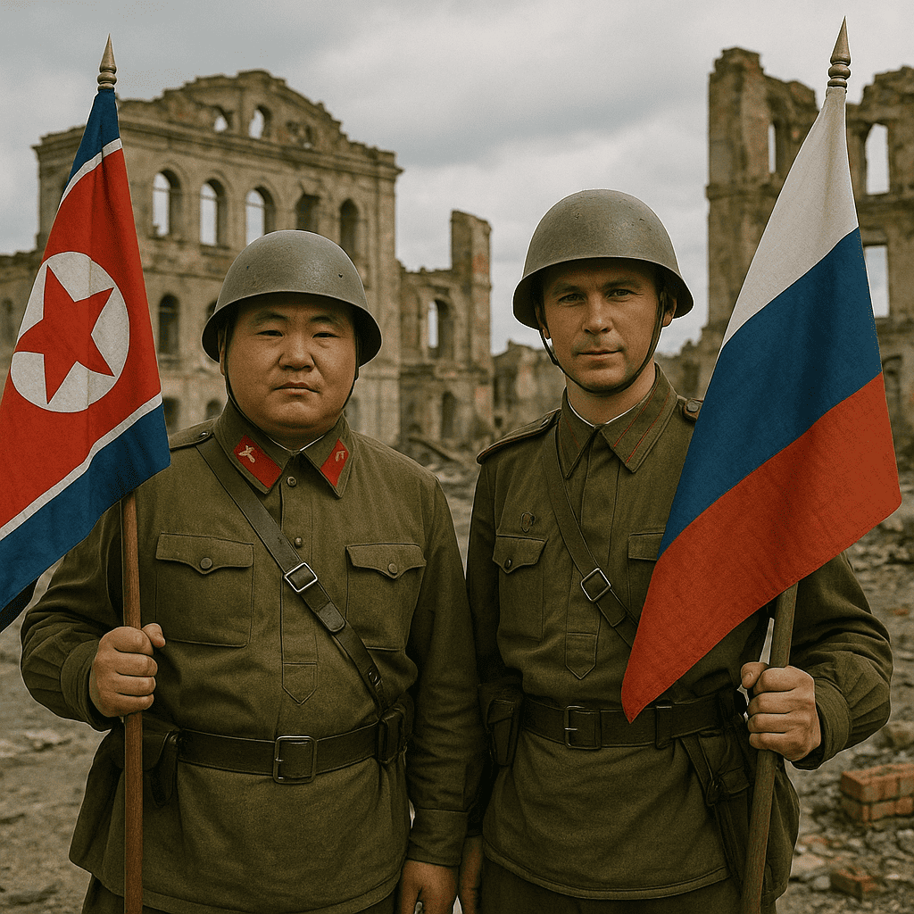 Putin Thanks Kim Jong Un for North Korean Help in Kursk
