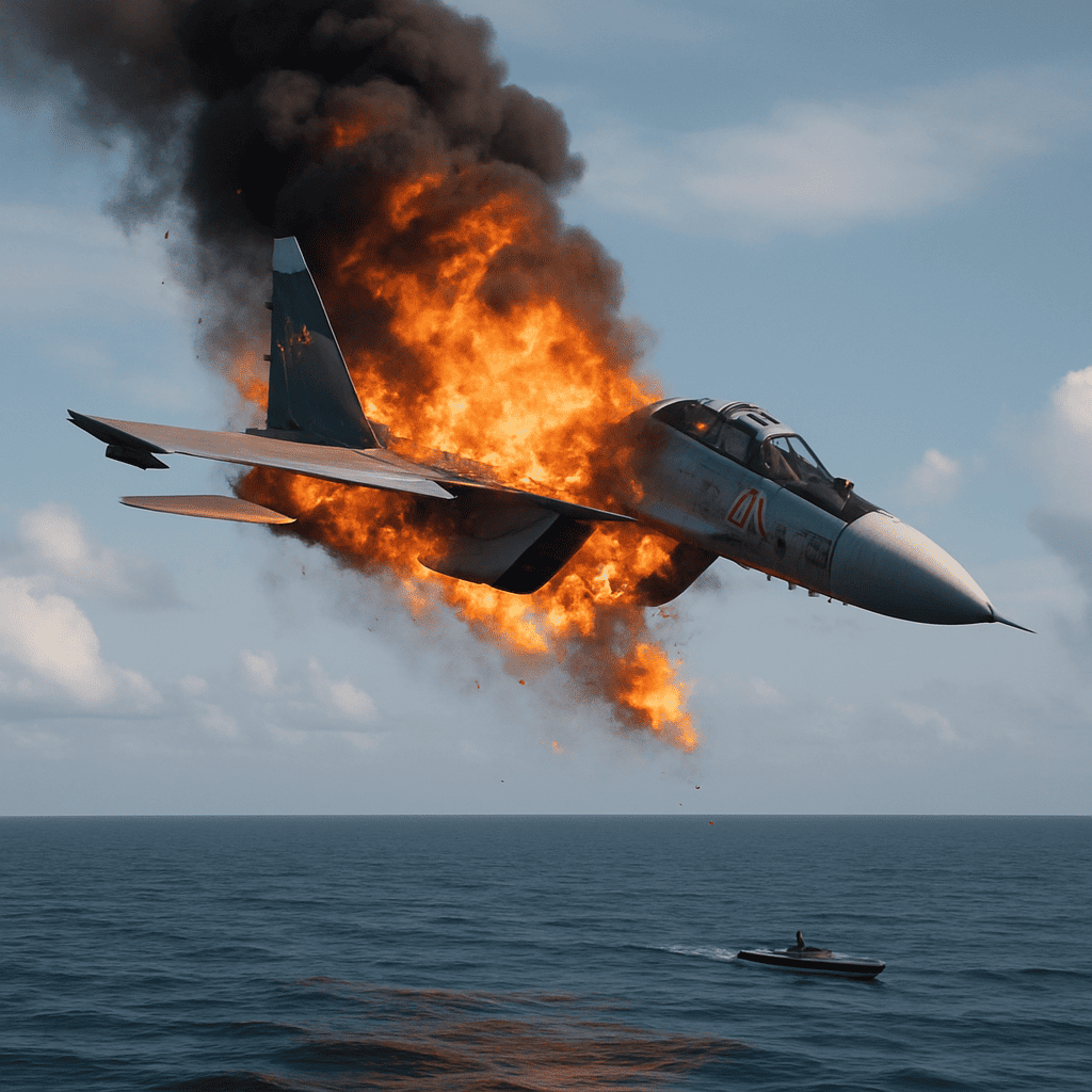 Drone Swarms Strike Russian Naval Base at Night