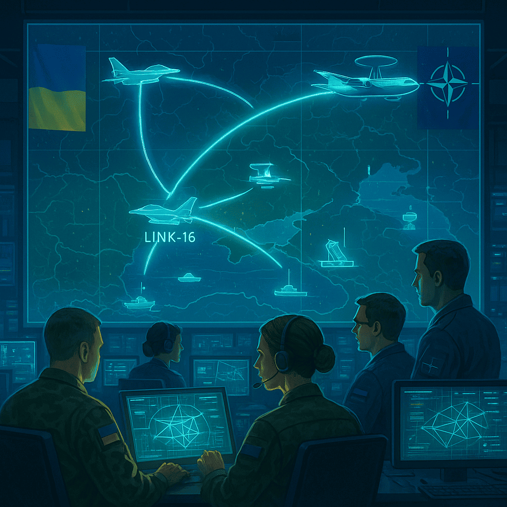 Ukraine Joins NATO’s Digital Battlefield with Link-16 Integration