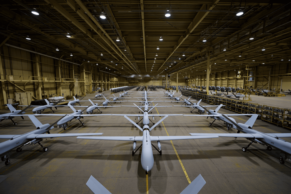 Military Drone Strategy Behind the Red Line